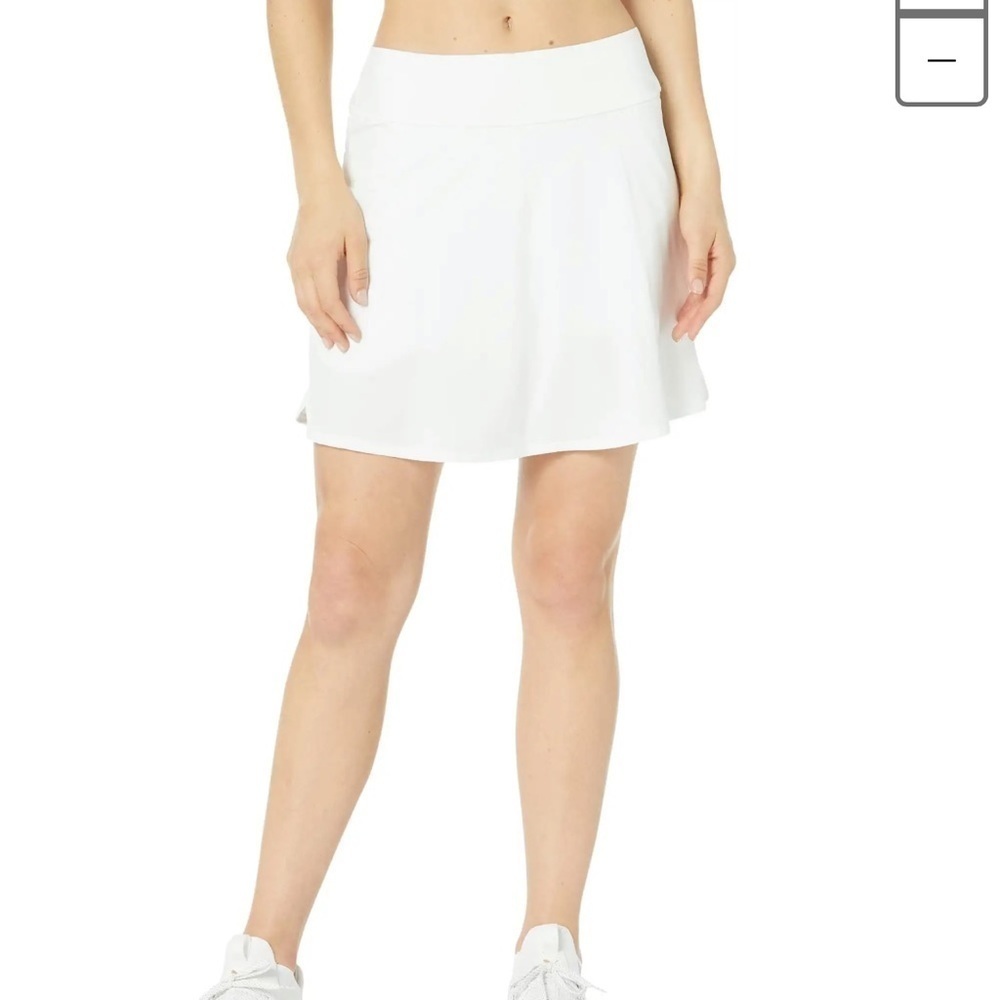 NWT Puma White Powershape Solid Skort Athletic Tennis Skirt - Picture 4 of 15
